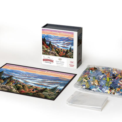 Great Smoky Mountains | 210 Piece Personal Puzzle