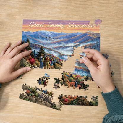 Great Smoky Mountains | 210 Piece Personal Puzzle