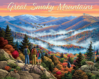 Great Smoky Mountains | 210 Piece Personal Puzzle