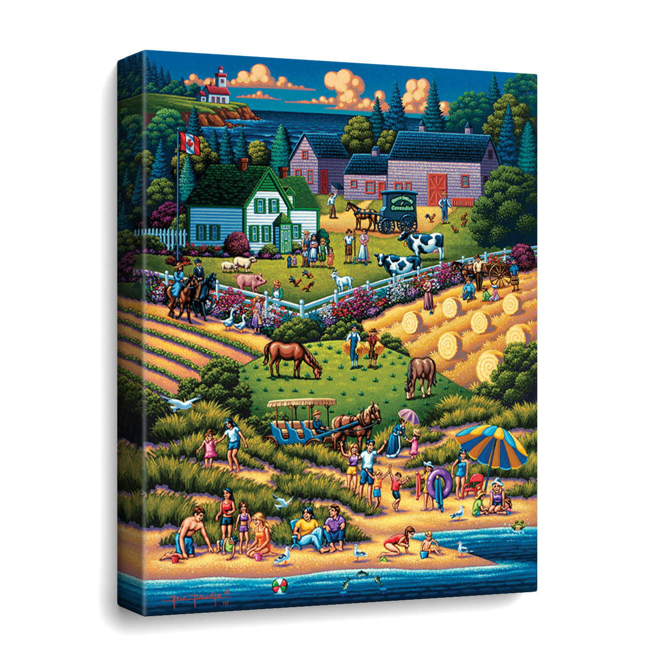 Prince Edward Island Canvas Gallery Wrap