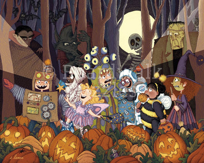 Halloween Adventure | 210 Piece Personal Puzzle