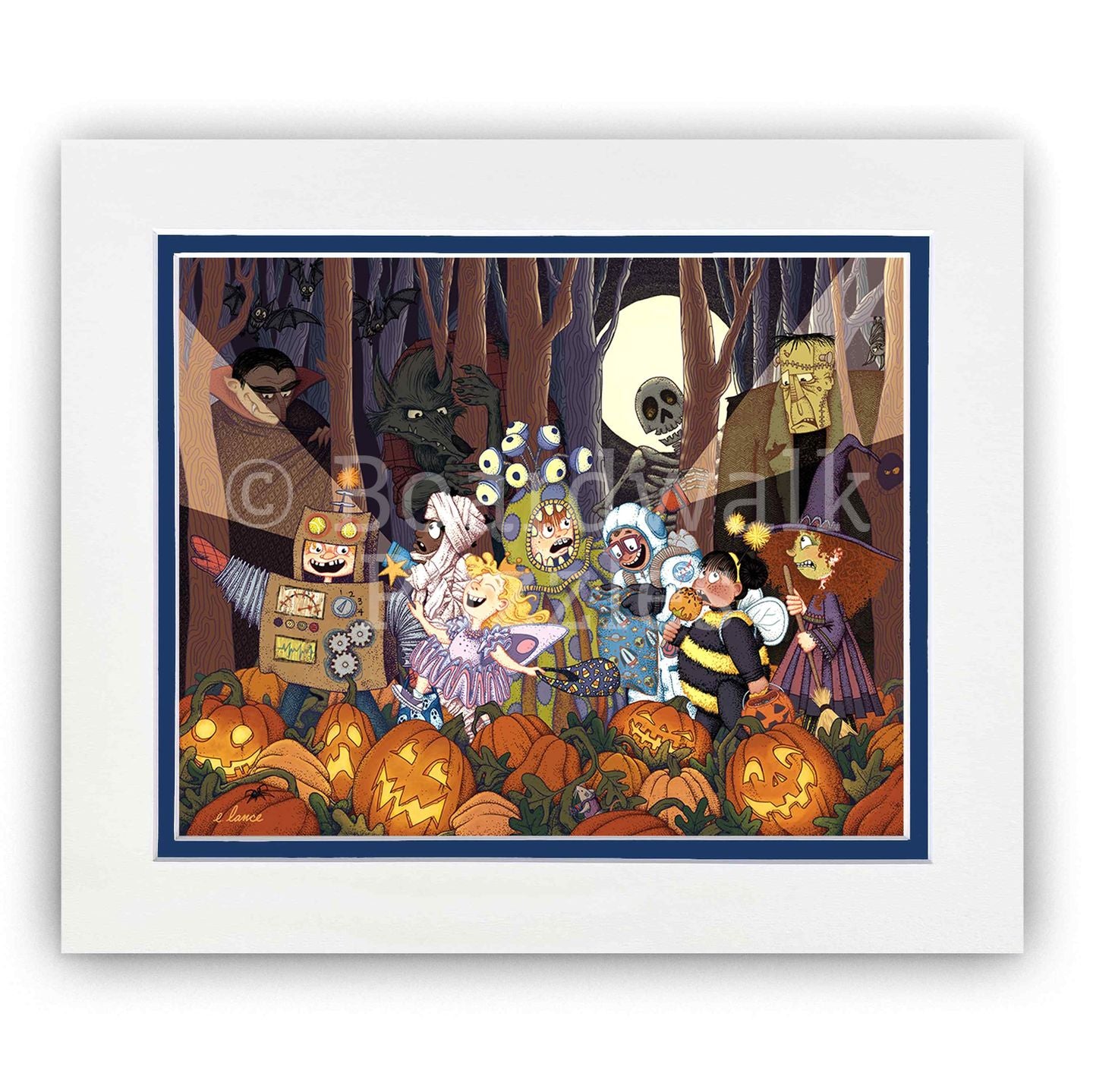 Halloween Adventure - Boardwalk Fine Art