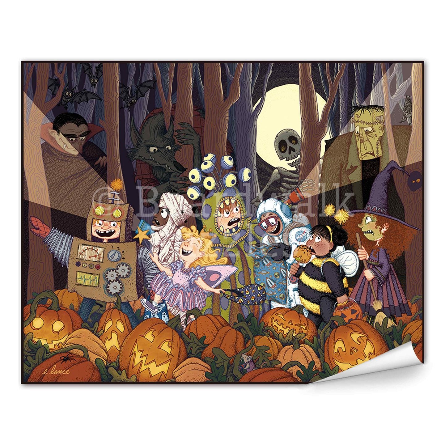 Halloween Adventure - Boardwalk Fine Art