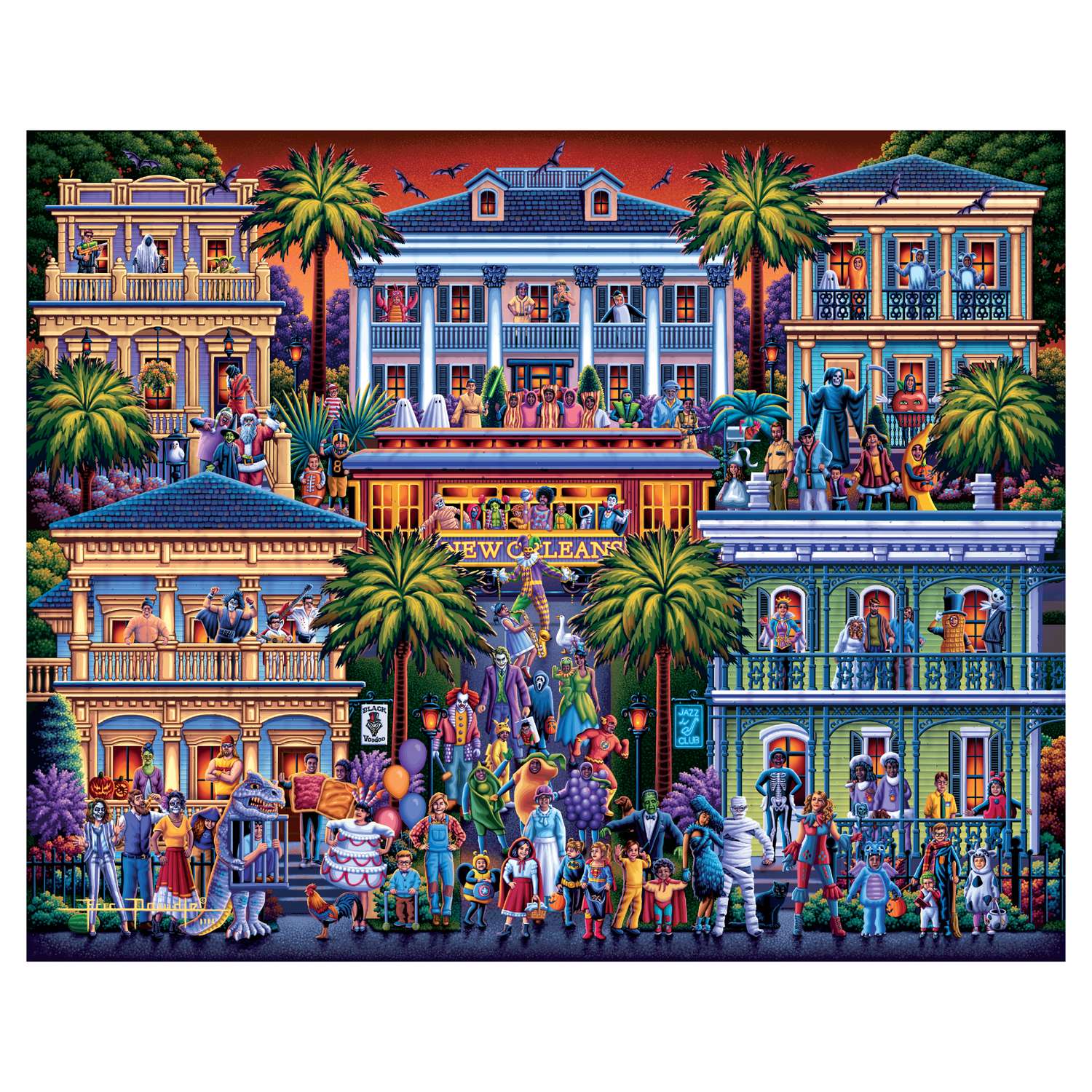 Halloween Party | Luxury Wood Puzzle