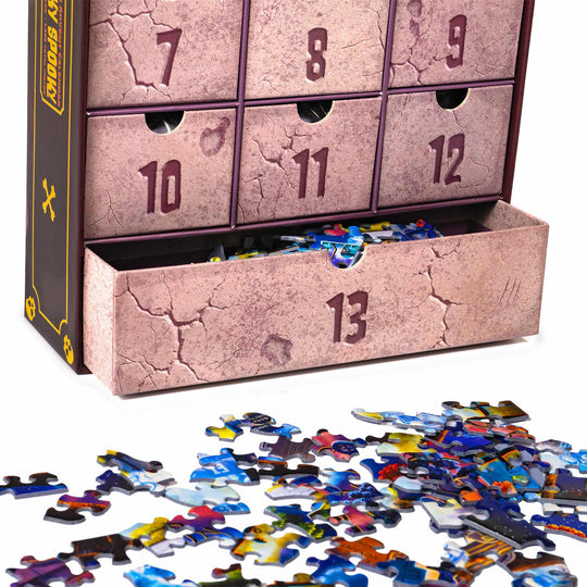 Kooky Spooky Halloween Puzzle Advent Calendar