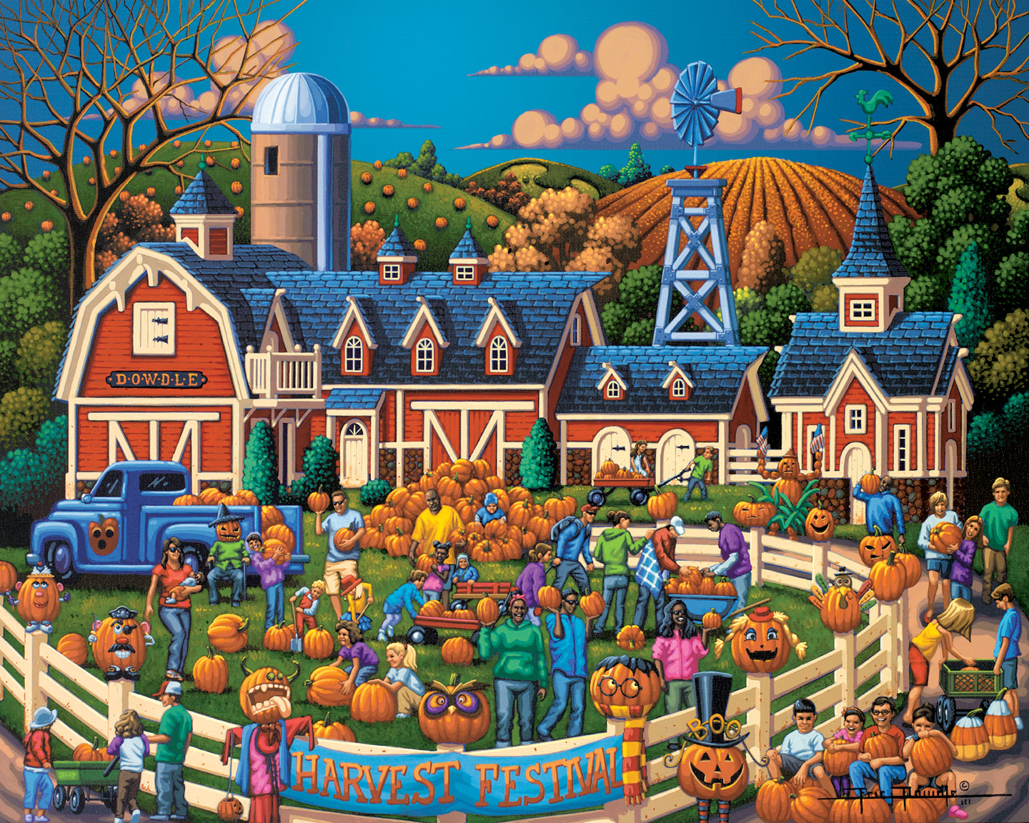 Harvest Festival | 500 Piece Dowdle Jigsaw Puzzle