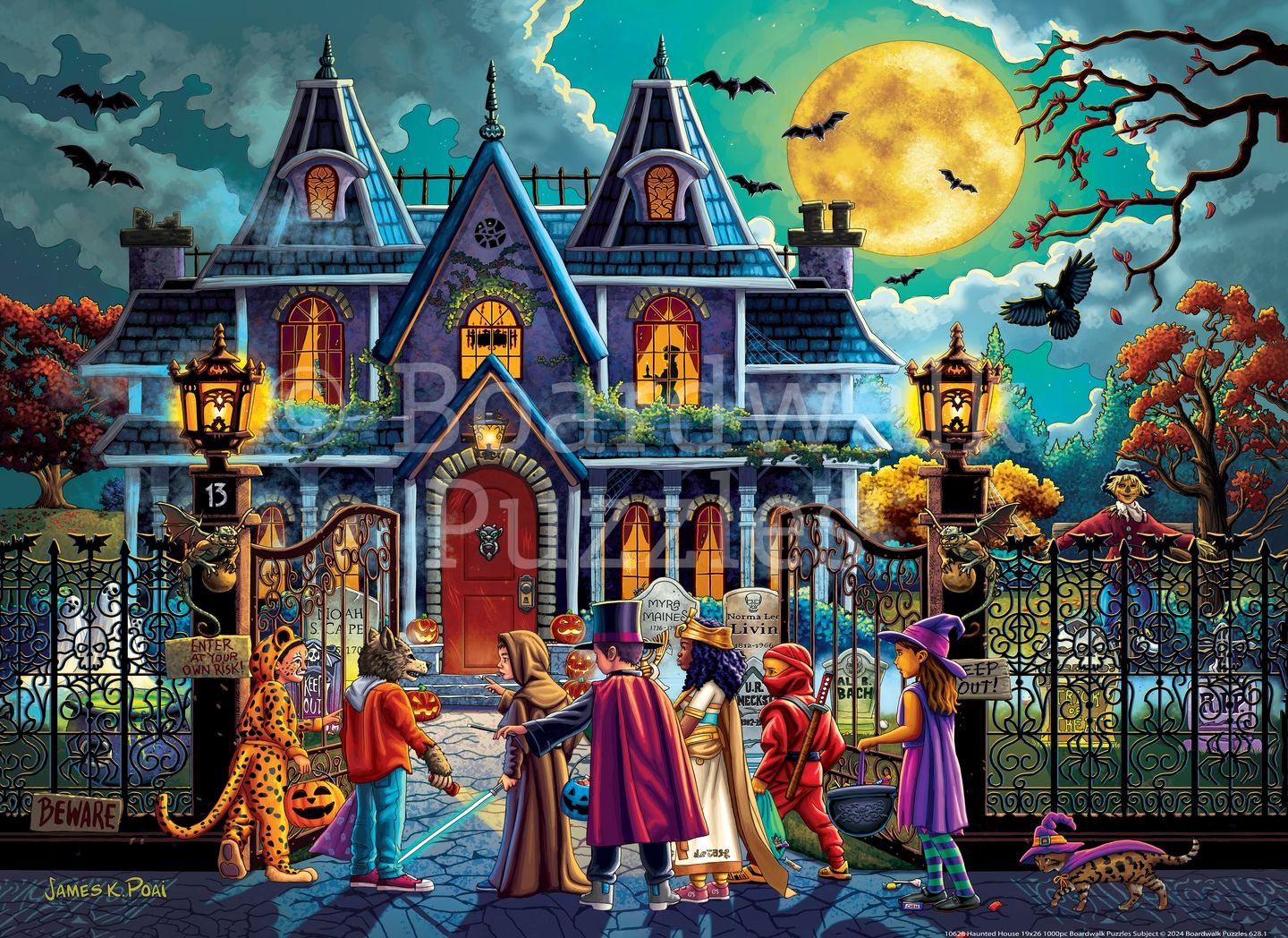 Haunted House | 210 Piece Personal Puzzle