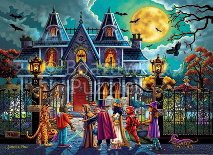 Haunted House | 210 Piece Personal Puzzle