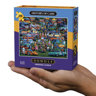 History of Cars | 210 Piece Personal Puzzle