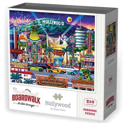 Hollywood | 210 Piece Personal Puzzle