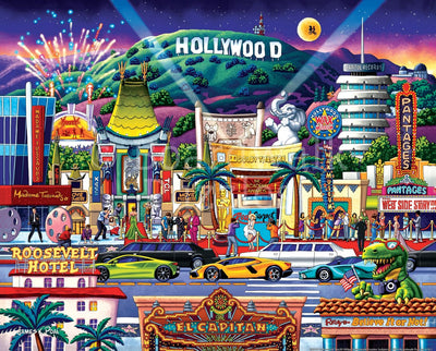 Hollywood | 210 Piece Personal Puzzle