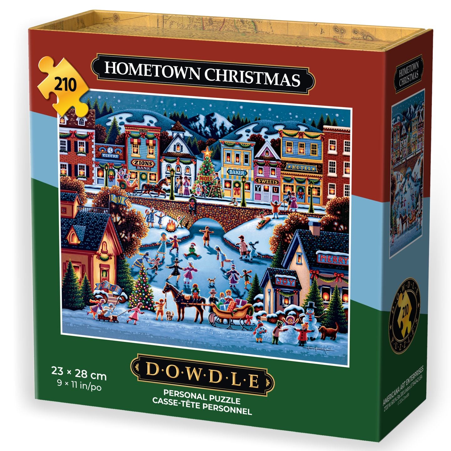 Hometown Christmas | 210 Piece Personal Puzzle