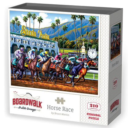 Horse Race | 210 Piece Personal Puzzle