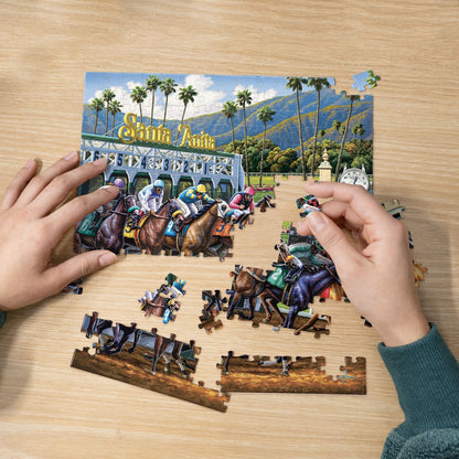 Horse Race | 210 Piece Personal Puzzle
