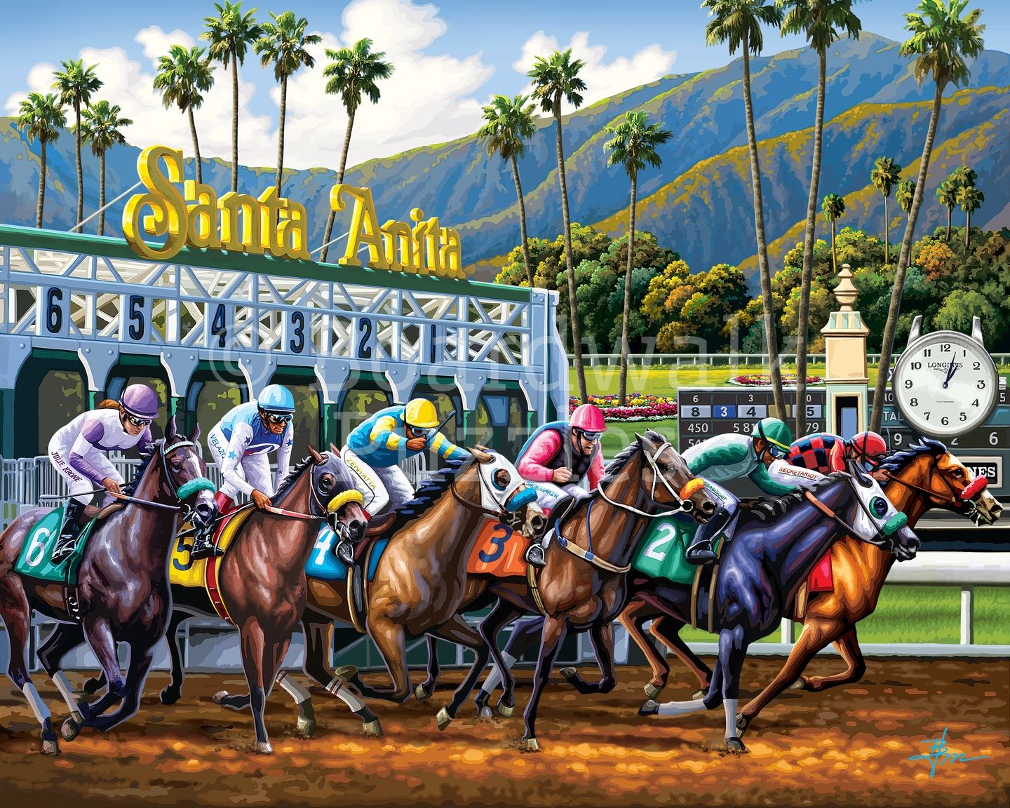 Horse Race | 210 Piece Personal Puzzle