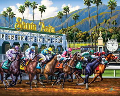 Horse Race | 210 Piece Personal Puzzle
