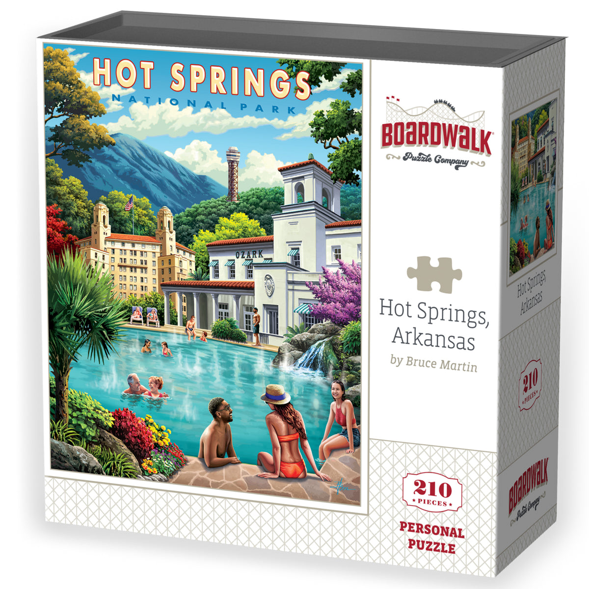 Hot Springs, Arkansas | 210 Piece Personal Puzzle