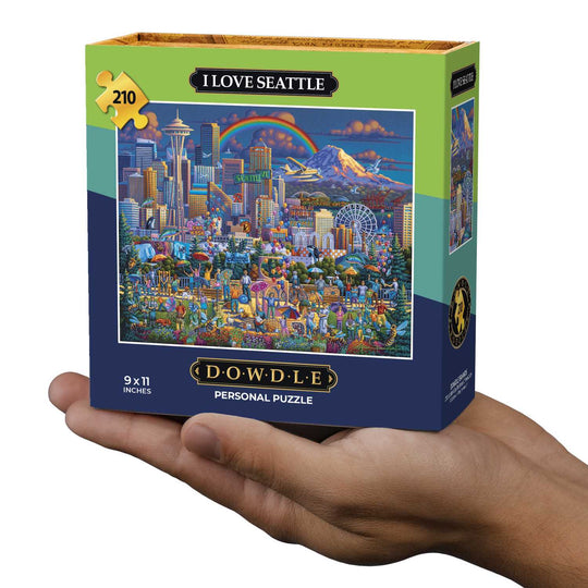 I Love Seattle - Personal Puzzle - 210 Piece