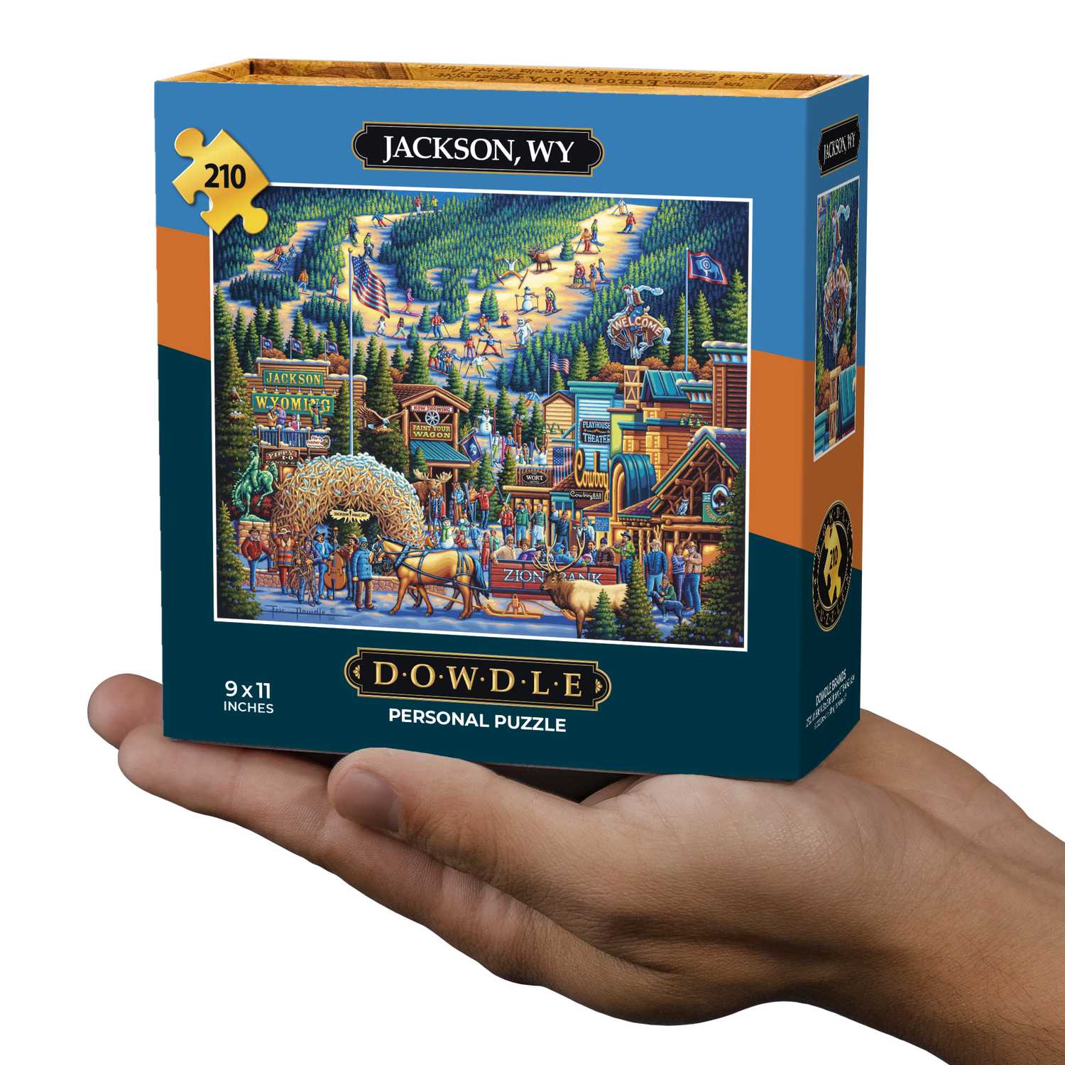 Jackson, WY | 210 Piece Personal Puzzle