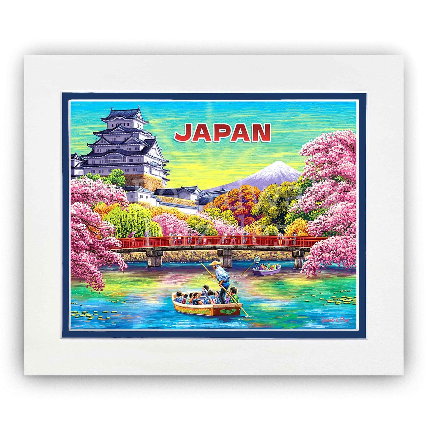 Japan - Boardwalk Fine Art