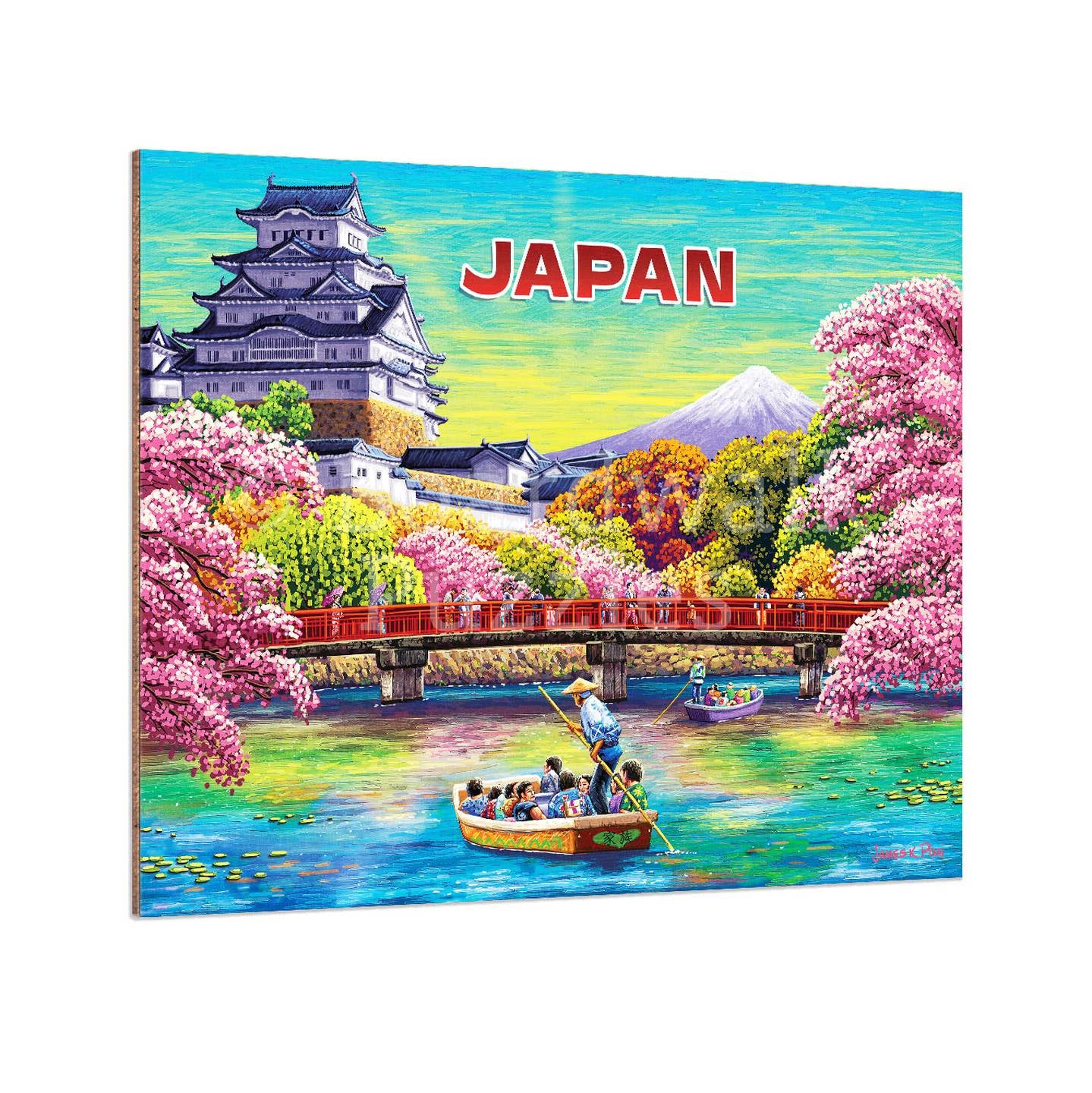 Japan - Boardwalk Fine Art
