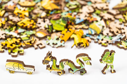 Journey East | Luxury Wood Puzzle