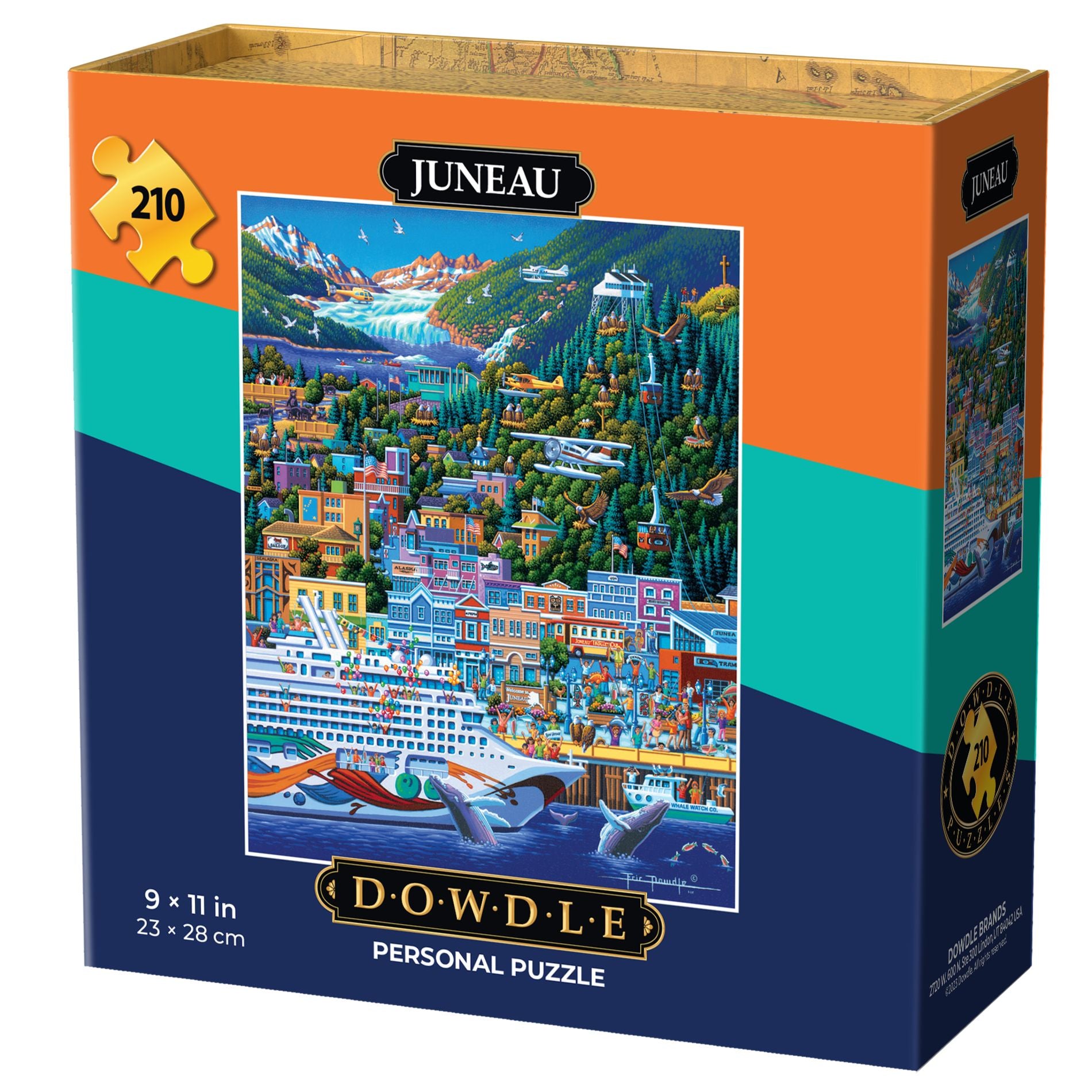 Juneau - Personal Puzzle - 210 Piece – Boardwalk Puzzles