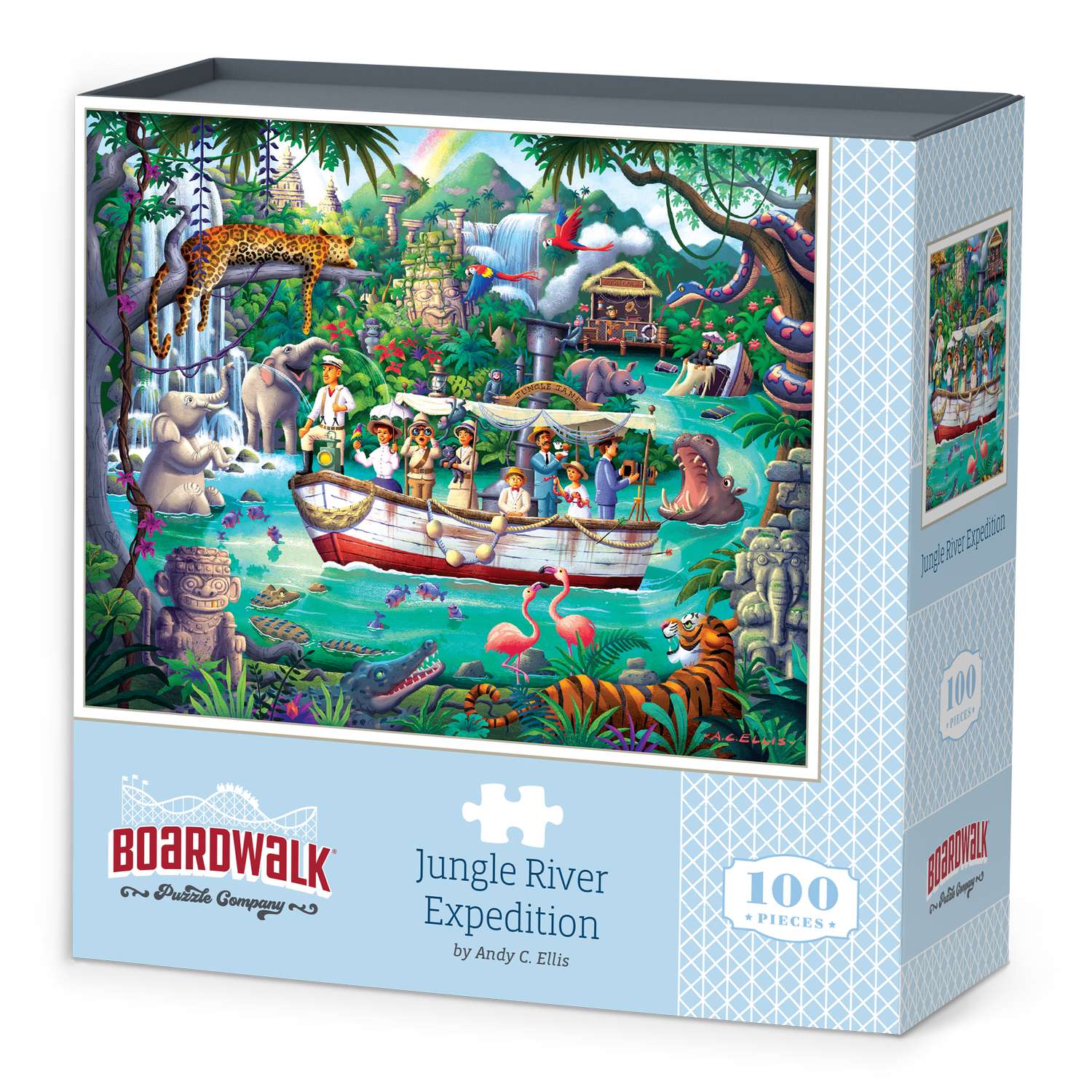 Jungle River Expedition | 1000 Piece Boardwalk Jigsaw Puzzle