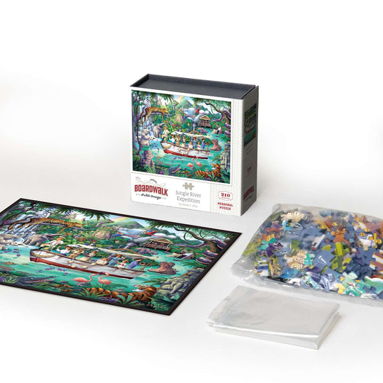 Jungle River Expedition - Personal Puzzle - 210 Piece