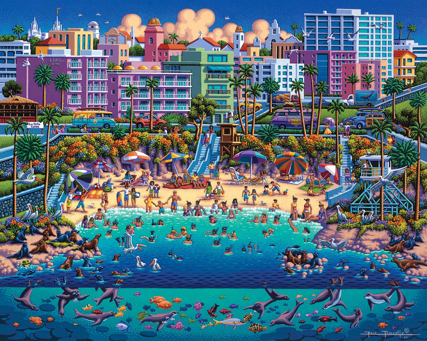 La Jolla Cove | 500 Piece Dowdle Jigsaw Puzzle