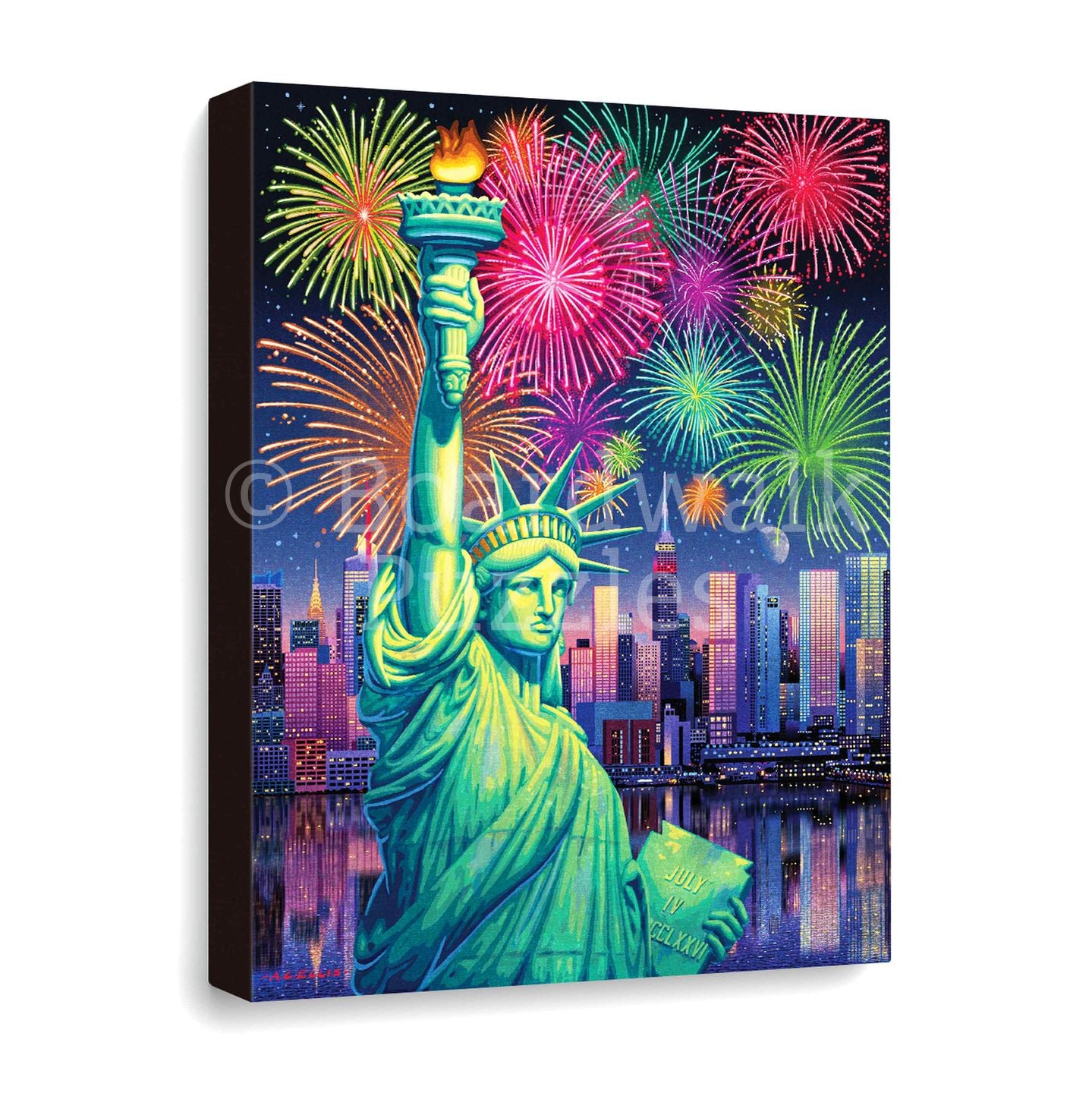 Lady Liberty - Boardwalk Fine Art