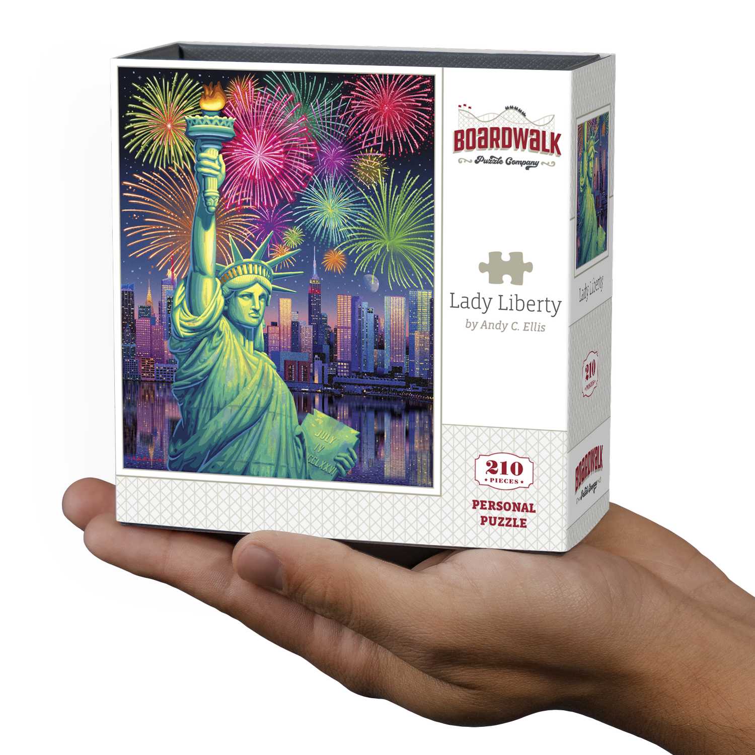 Lady Liberty | 210 Piece Personal Puzzle