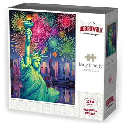 Lady Liberty | 210 Piece Personal Puzzle