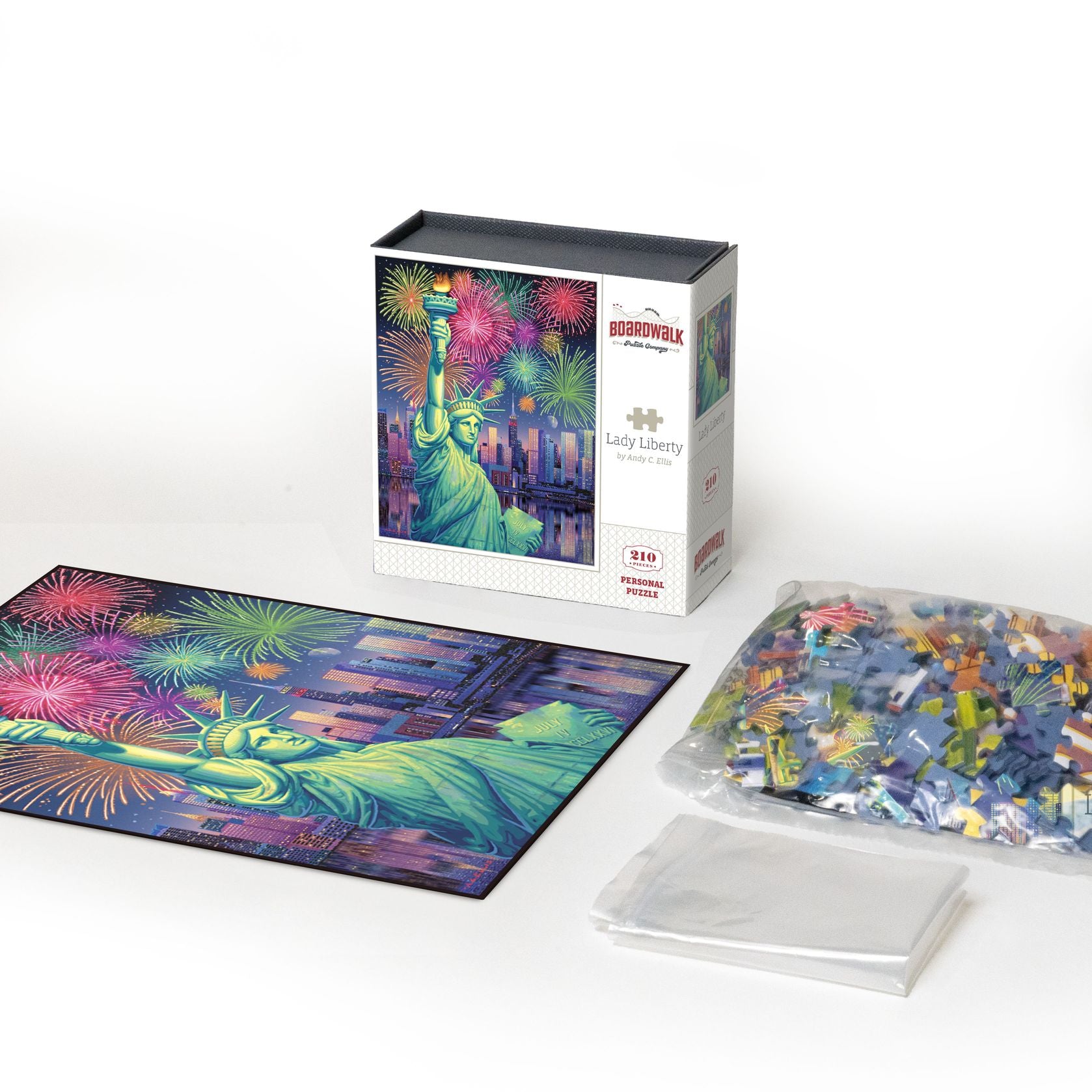 Lady Liberty | 210 Piece Personal Puzzle