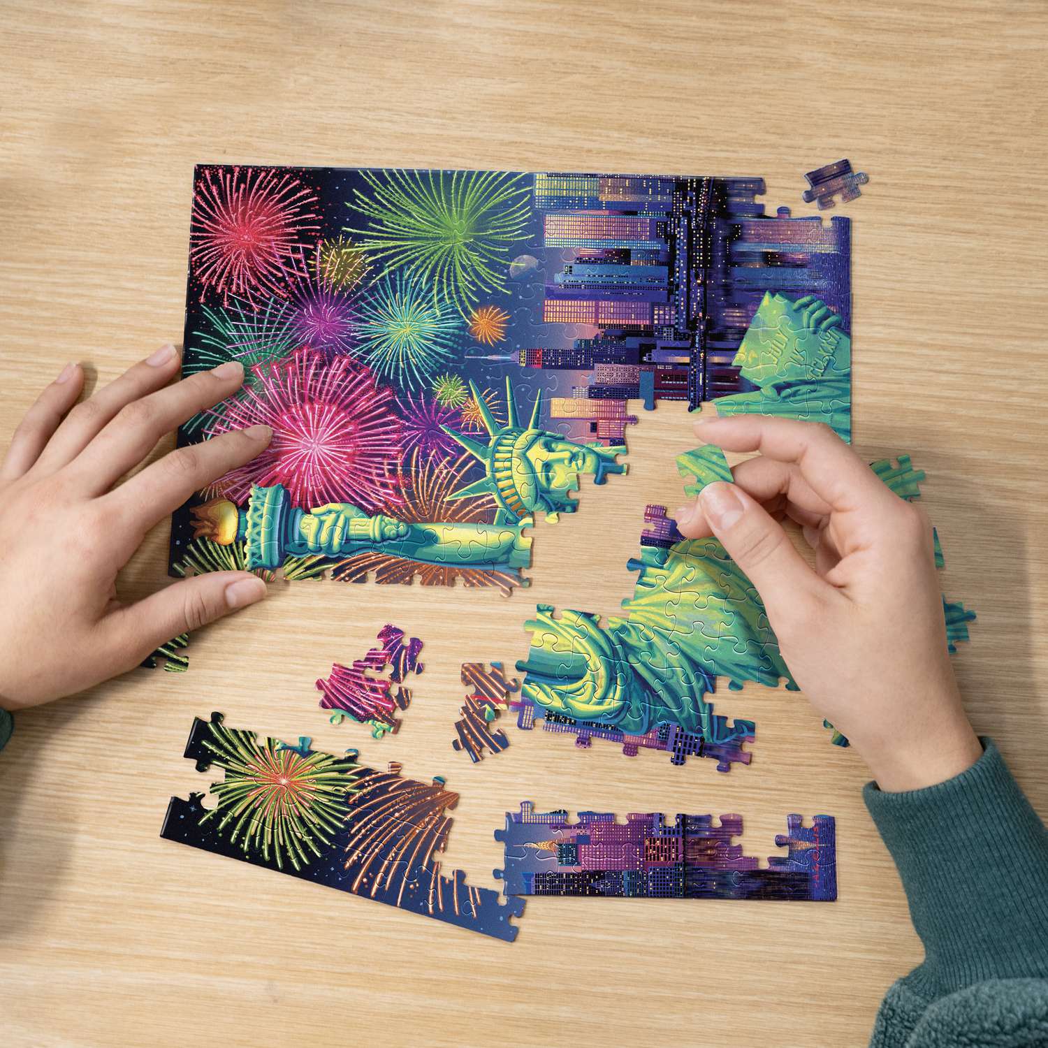 Lady Liberty | 210 Piece Personal Puzzle