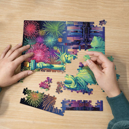 Lady Liberty | 210 Piece Personal Puzzle