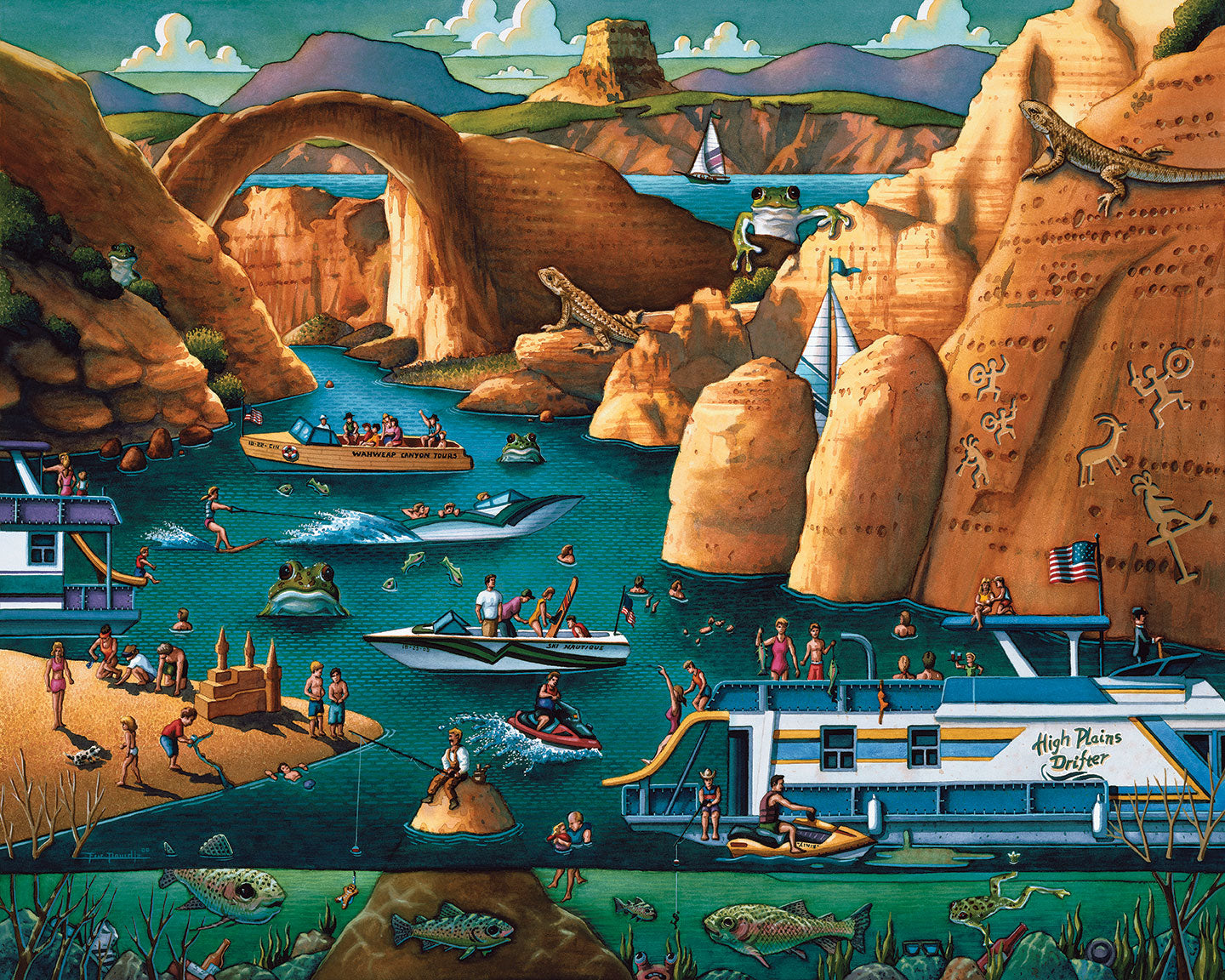 Lake Powell - Fine Art | Dowdle Folk Art