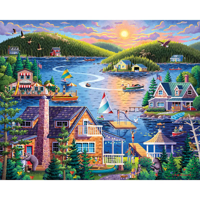 Lake House | 210 Piece Personal Puzzle