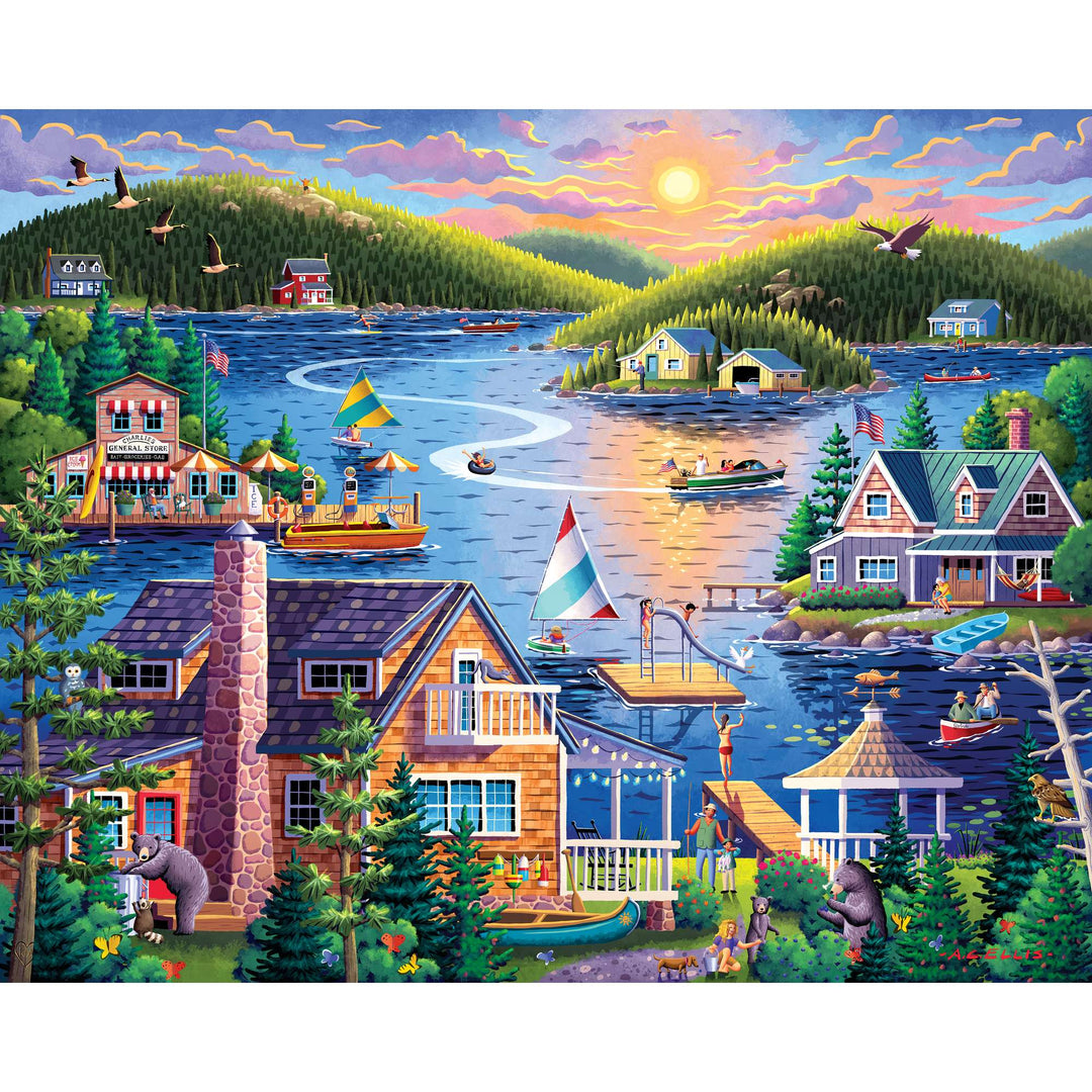 Lake House - 500 Piece