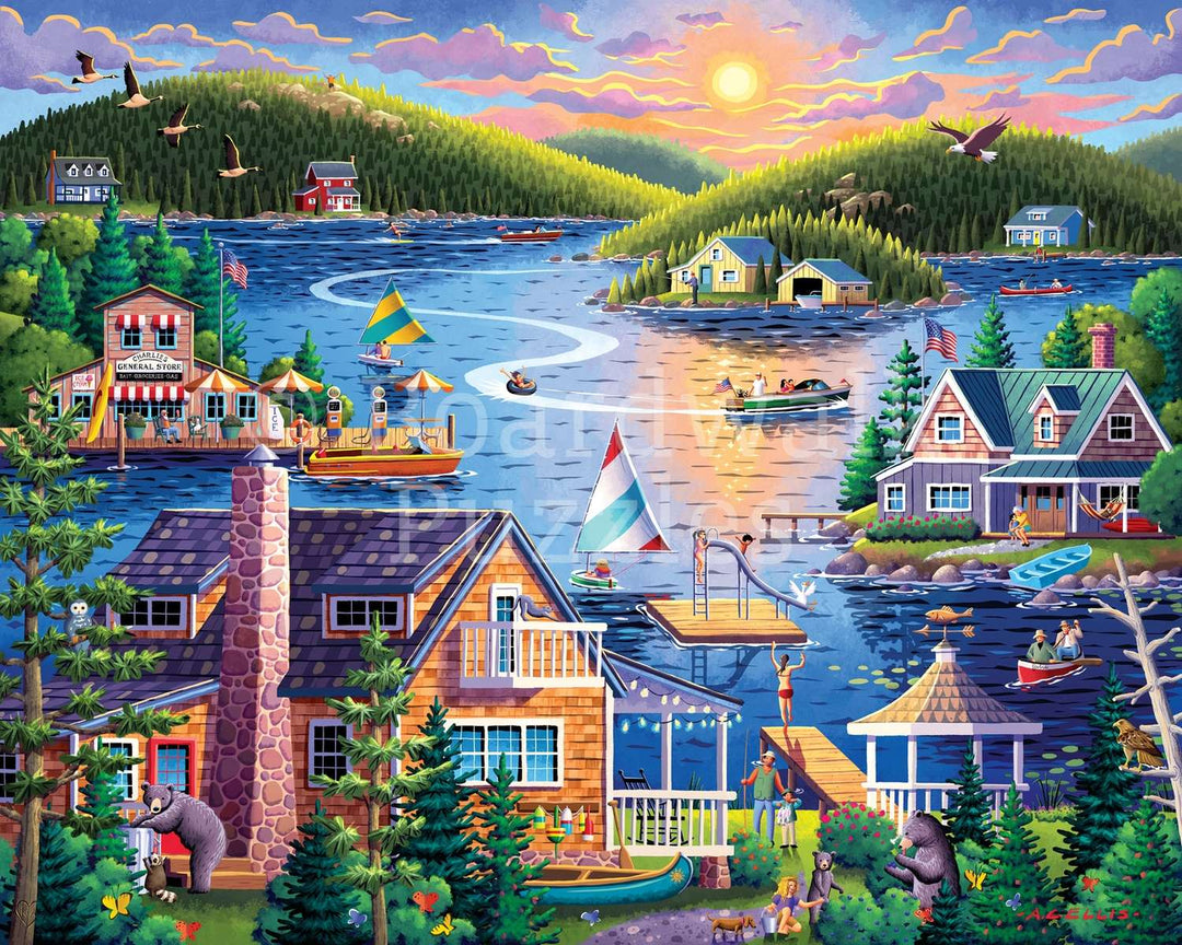 Lake House - 1000 Piece