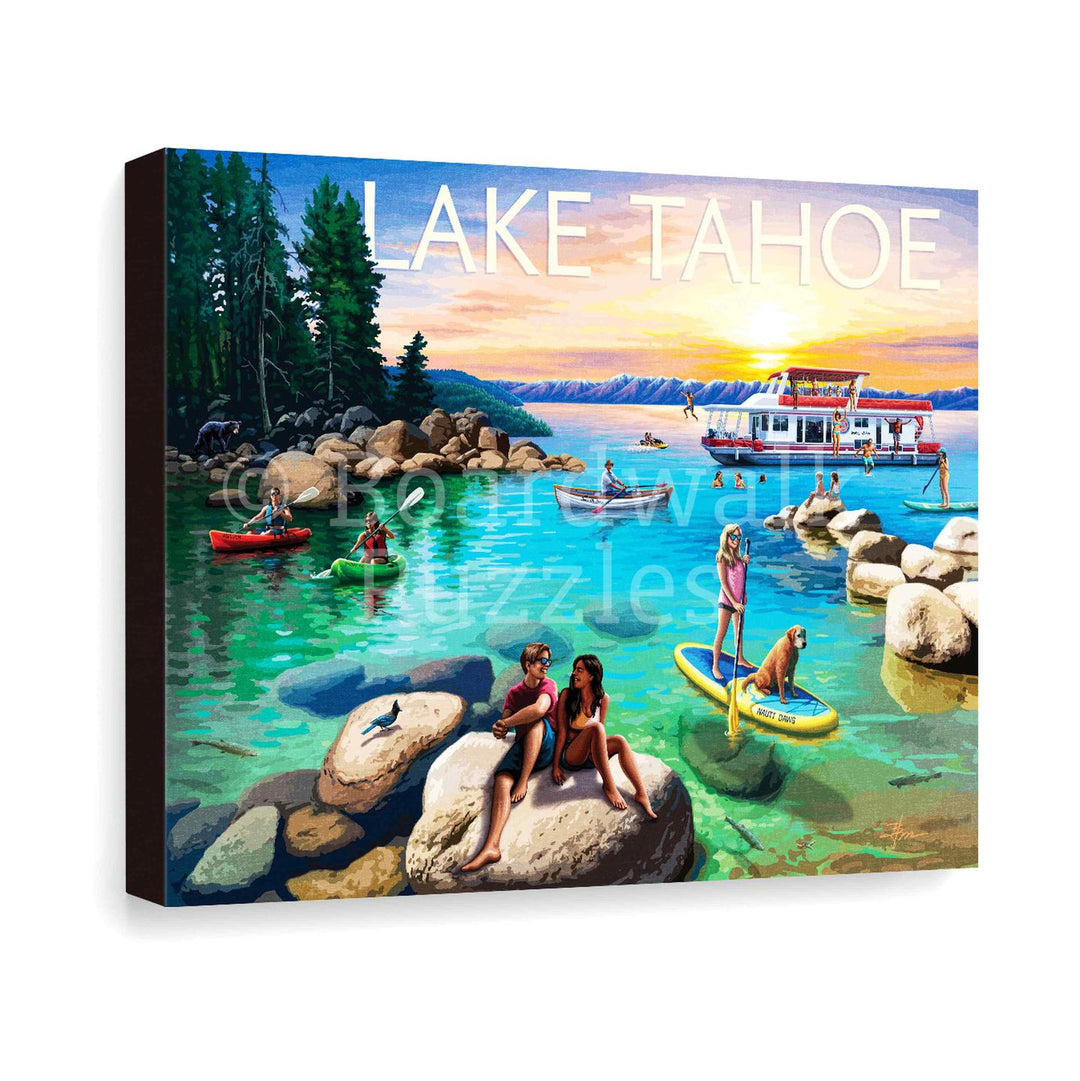 Lake Tahoe - Boardwalk Fine Art