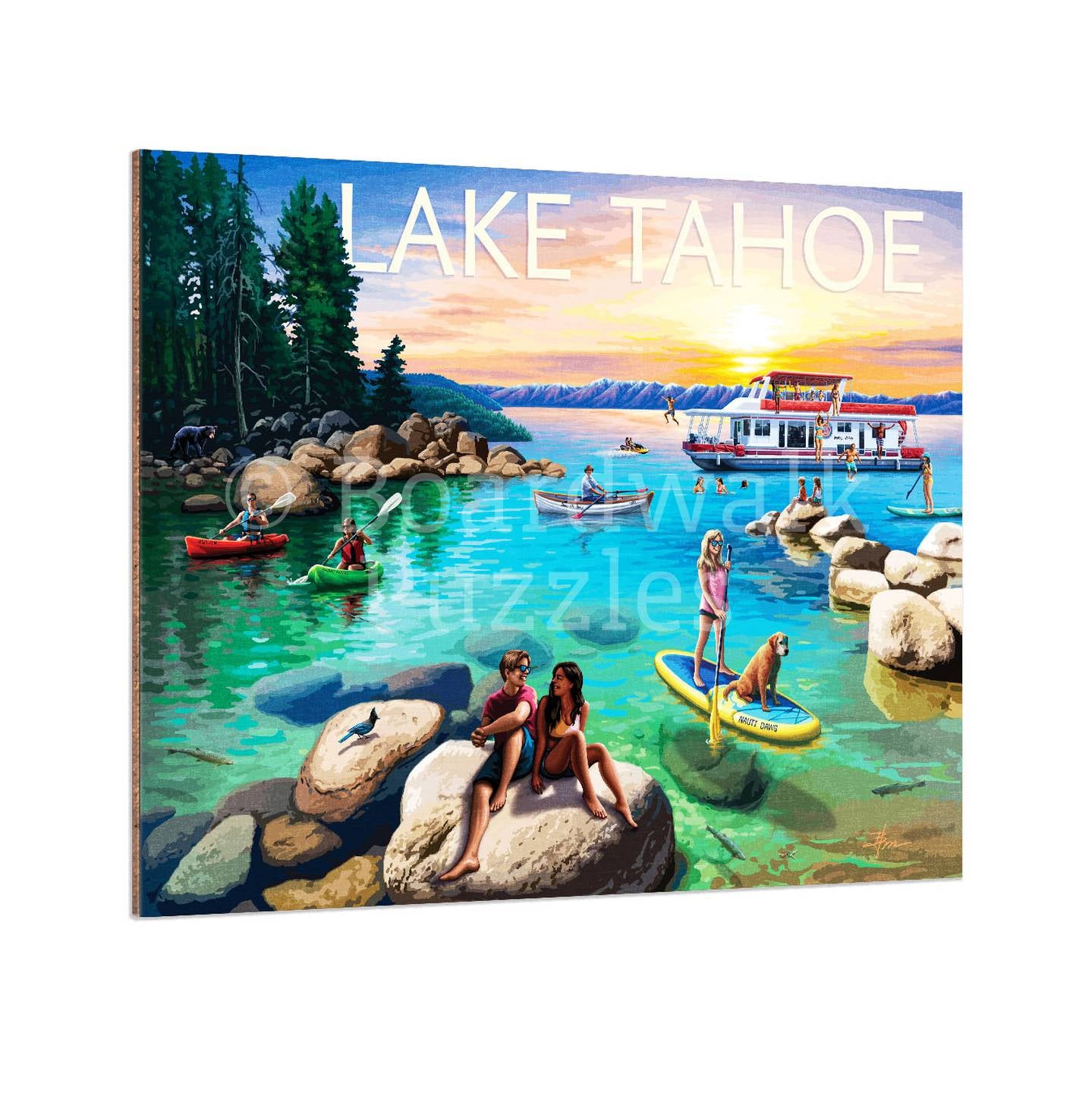 Lake Tahoe - Boardwalk Fine Art