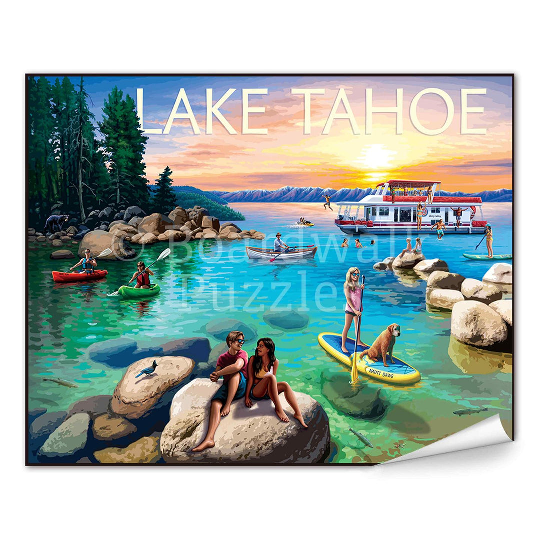 Lake Tahoe - Boardwalk Fine Art