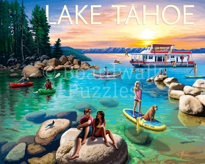 Lake Tahoe | 210 Piece Personal Puzzle