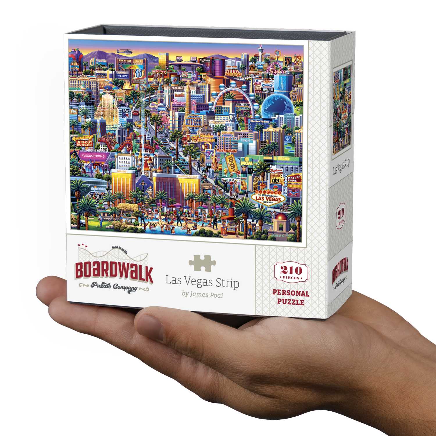 Las Vegas Strip | 210 Piece Personal Puzzle