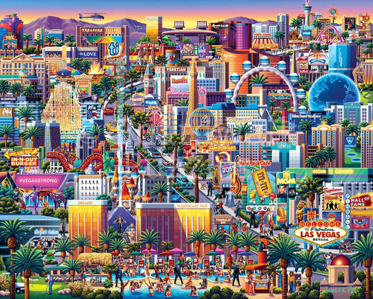 Las Vegas Strip - 500 Piece