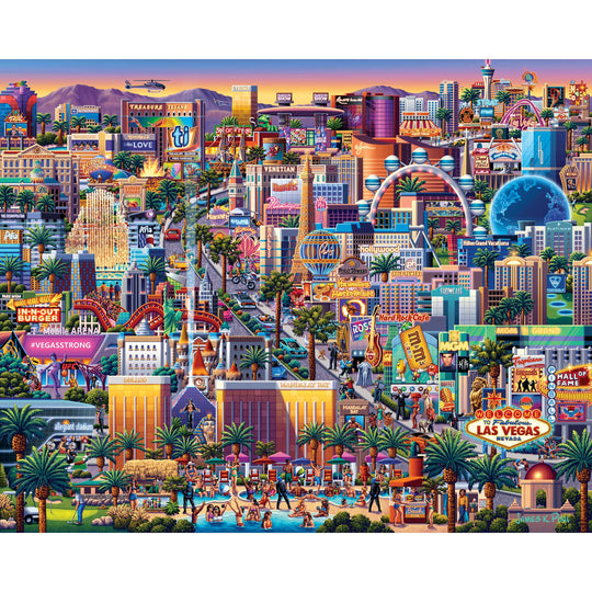 Las Vegas Strip - 1000 Piece
