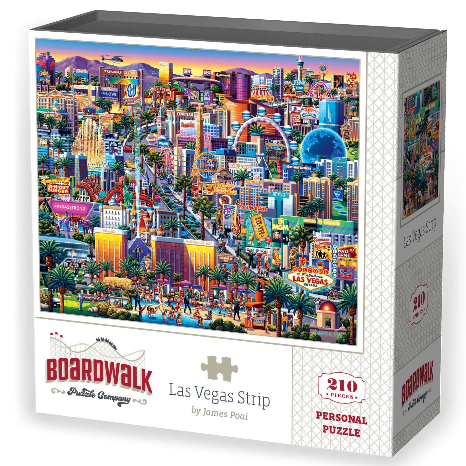 Las Vegas Strip | 210 Piece Personal Puzzle