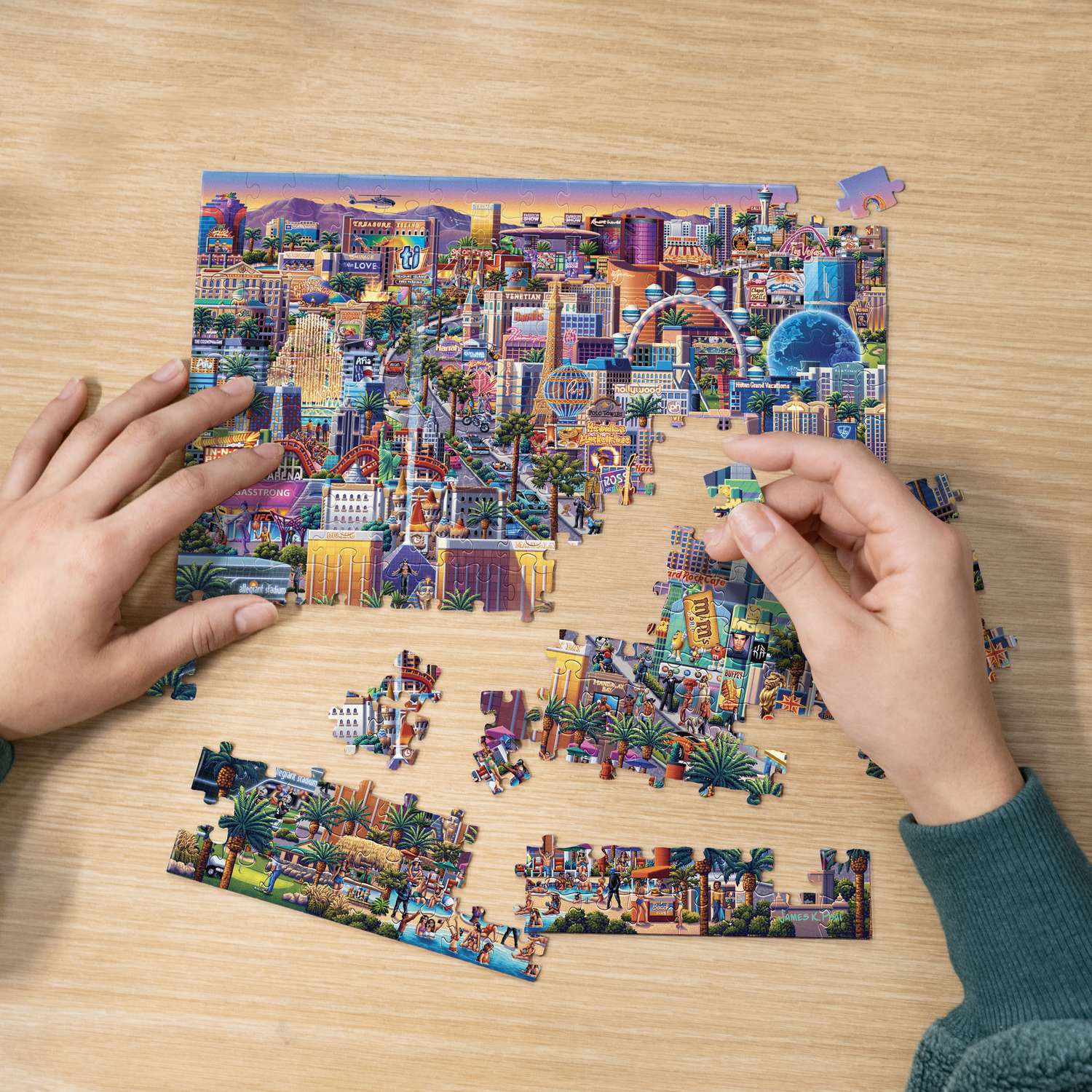 Las Vegas Strip | 210 Piece Personal Puzzle