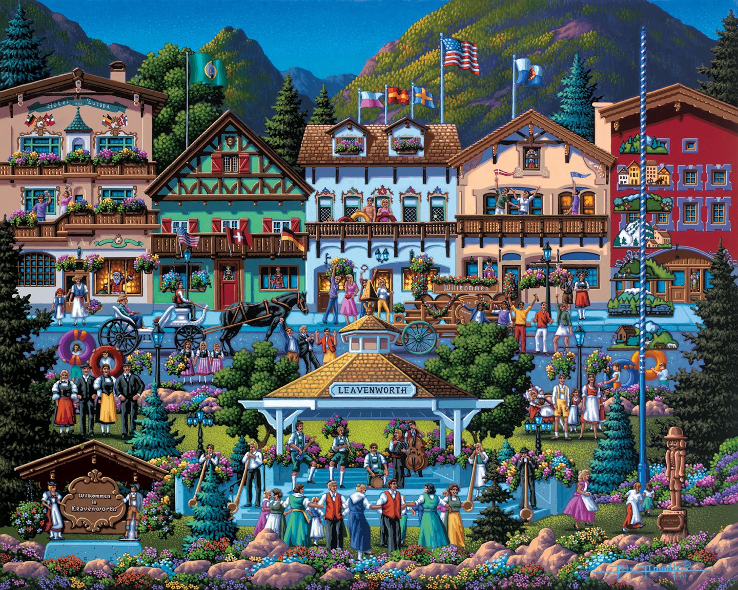 Leavenworth | 210 Piece Personal Puzzle